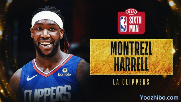 NBA最佳第六人<a href=/lanqiubofang/clippers/ target=_blank class=infotextkey>快船</a>前锋哈雷尔当选