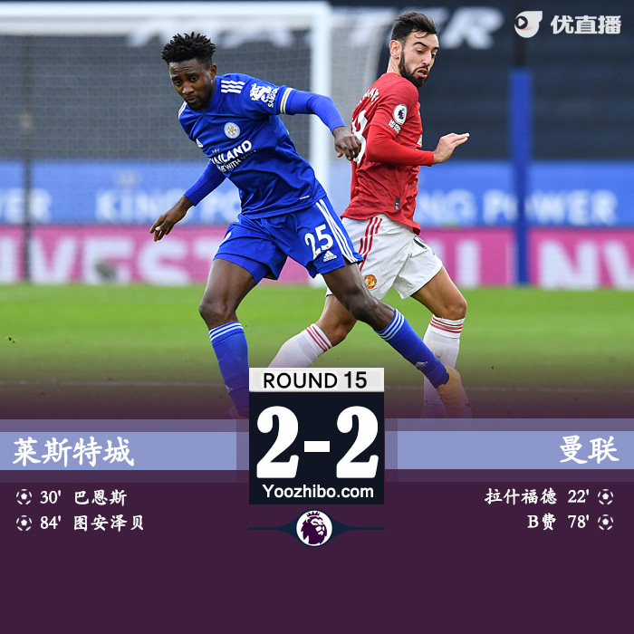 莱斯特城2-2<a href=/zuqiubofang/manlian/ target=_blank class=infotextkey>曼联</a>